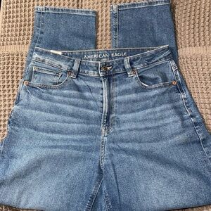 American Eagle Blue Mom Jeans